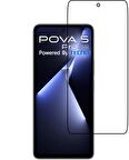 Tecno Pova 5 Pro ile Uyumlu Şeffaf Esnek Nano Ekran Koruyucu