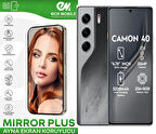 Tecno Camon 40 Esnek Ayna(Mirror) 9H Nano Ekran Koruyucu
