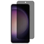 Samsung Galaxy S24 FE Ekran Koruyucu Tam Uyumlu 9H Esnek Nano Kırılmayan HAYALET(Privacy)