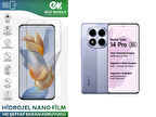 Redmi Note 14 Pro ile Uyumlu Hidrojel Nano Ekran Koruyucu Film MAT(Tempered Cam Değildir!)