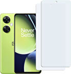 Oneplus Nord CE 3 Lite 5G ile Uyumlu MAT Parmak izi Bırakmayan Esnek 9H Nano Kırılmayan Ekran Koruyucu