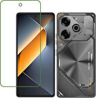 Tecno Pova 6 Pro ile Uyumlu Şeffaf 9H Esnek Nano Ekran Koruyucu