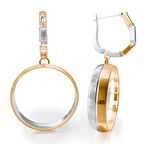 Altın Kaplama Sallantılı Küpe – Gleamloop