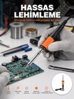 Güvenli Kullanım Sağlayan Isı Yalıtımlı Lehimleme Kalemi