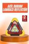 Reflektör Güneş Enerjili Taşınabilir Portatif Acil Güvenlik Işığı Araba Ac