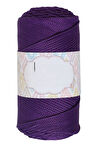 Makrome İpi 3mm Polyester Koyu Mor