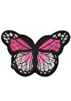 Aplike Ütü İle Yapışan Kelebek Pembe Arma 7x5 cm