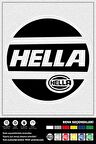 HELLA STICKER 10 x 10 cm