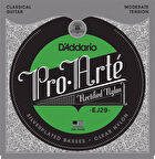 DADDARIO EJ29 PRO-ARTE KLASİK FLAMENCO GİTAR TEL SETİ, RECTIFIED NYLON, MODERATE TENSION