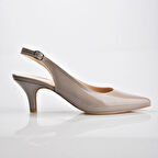 Nish Exclusive 1567 Kadın Klasik Kısa Topuklu Ayakkabı