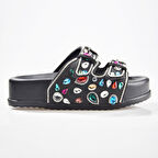 Zeyn 8182 Kadın Taşlı Terlik