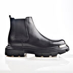 Marcomen 20013 Erkek Hakiki Deri Casual Bot