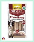 Gimdog Chew Bone Naturel Press Çiğneme Kemiği Köpek Ödülü (4 Lü Paket) 80 gr - 9cm