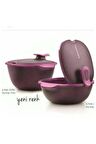 Tupperware Mor Elegant Termos Tencere 3,5lt Ve 2,25lt