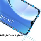 ALLY Xiaomi Redmi 9T Tempered Kırılmaz Cam Ekran Koruyucu-(5775)