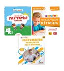 4. Sınıf Gün Ve Gün Yaz Tatili Kitabım +Matematik Problem ve Test Kitabım Ve Telafi Tekrar Kitabım