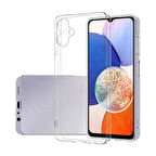 Samsung Galaxy A06 Uyumlu kamera korumalı Yumuşak Dokulu ve Şık Koruma Şeffaf Kılıf