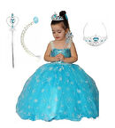 TARLATANLI ASKILI ELSA KOSTÜMÜ FROZEN ELSA KOSTÜMÜ ELSA ANNA KOSTÜMÜ KARLAR ÜLKESİ ELSA KOSTÜM