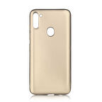 Samsung Galaxy A11 Uyumlu Kılıf Esnek ve Darbe Emici Renkli Koruyucu Kapak