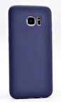 Samsung Galaxy S7 Edge Uyumlu Kılıf Esnek ve Darbe Emici Renkli Koruyucu Kapak