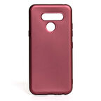 LG Q60 Uyumlu Kılıf Esnek ve Darbe Emici Renkli Koruyucu Kapak