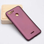 Xiaomi Redmi 6 Uyumlu Kılıf Esnek ve Darbe Emici Renkli Koruyucu Kapak