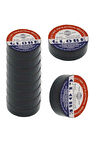 GLOBE PVC ELEKTRİK İZOLASYON BANT  "0.13x19x10Yrds"  (SİYAH) (10'lu PAKET)