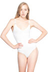 Kadın Beyaz Seamless Slip Body Boy Korse 2012