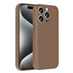 Teleplus iPhone 15 Pro Kılıf Kamera Korumalı Kartlık Hazneli Vitra Kapak