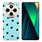 Teleplus Xiaomi Redmi 14C Kılıf Hadra Lüx Desenli Kapak