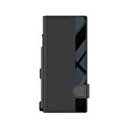 Teleplus Samsung Galaxy Z Fold 7 Kılıf Fest Kalem Bölmeli Kapaklı PC Sert Kapak