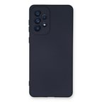 Samsung Galaxy A g Kılıf Nano İçi Kadife Silikon - Lacivert
