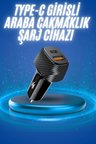 W Oto Çakmaklık Araç Içi Şarj Cihazı Hızlı Şarj Uzun Ömürlü