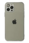 Apple iPhone 12 Pro Max Kılıf Fly Lens Silikon - Şeffaf