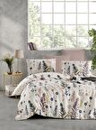 Flower Desen Baskılı Tek Kişilik Nevresim Seti 160X220 Ranforce