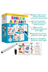 English Alphabet İngilizce Alfabe Yaz-sil Aktivite Kartları Eğitici Öğretici İlk Kelimeler Dil Seti