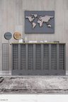 Dekoratif Petek Kaplama Modern Kalorifer Peteği Gizleme Ünitesi 11 Desen 9 Renk İç Ölçü 136 cm Dış Ölçü 140 cm DESEN1