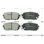 İx-35 10-15 Tucson 15-18 Sonata 09-11 Yay Deliksiz Disk Arka Fren Balata - Mhr-00477 