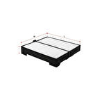 Subaru Forester 2002-2007 Polen Filtresi 72880-Sa000 