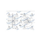 Civic 92- Civic 96- 1.4 Ön Havalı 240-4 Fren Diski - 45251Sr3A00 