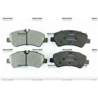 Transit Custom 12- Arka Fren Balata - Mhr-00395 - Bk212M008Aa 