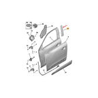 2008 Ön Sağ Kapı Direk Kaplama 98259479xy