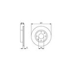 Esse Oto - Carry Ga413 Ön Fren Diski 99-05 Bch0986479r23 55311-76a00