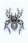 Taşlı Örümcek Broş