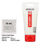 Talens Art Creation Akrilik Boya 75 ml Titanium Buff Deep 290