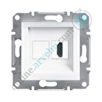 EPH8800121 Schneider Asfora Beyaz HDMI