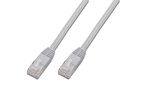 Digitus Yassı Patch Kablo, UTP, CAT. 5E, 7.5 metre, AWG 30/7, Beyaz Renk, RAL9003
