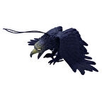 Siyah Plastik Kartal Yarasa Anahtarlık Şaka