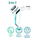 Profesyonel 3 Başlıklı Epilasyon Aleti