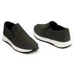 TwoEgoist Erkek Hakiki Nubuk Deri Anatomik Bağcıksız Hafif Günlük Ayakkabı